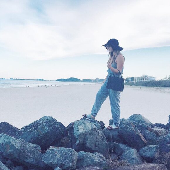 MinkPink Serenity Grey Marle Jumpsuit - Picture 4 of 6